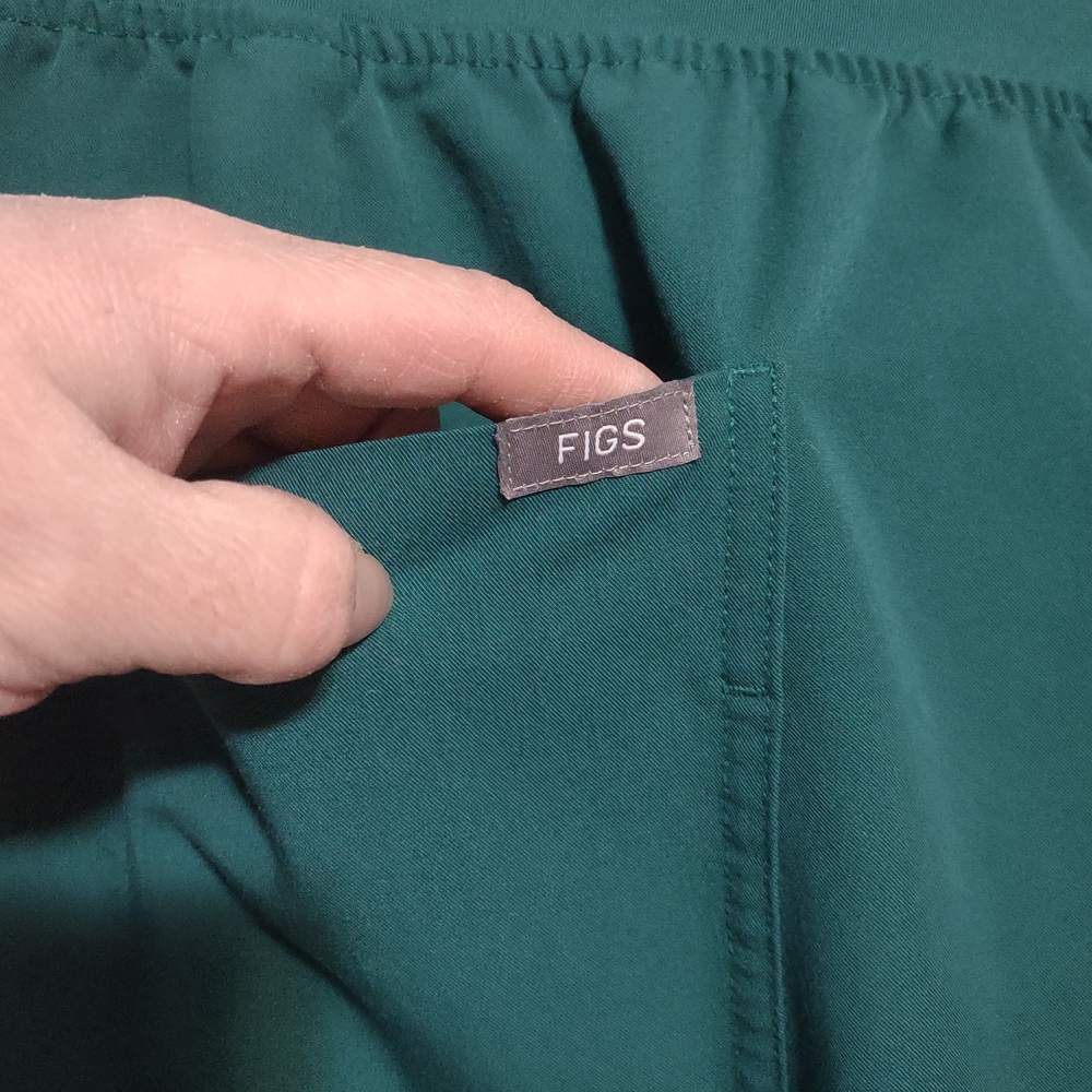 Women's Green Jogger Pants - Picture 6 of 7